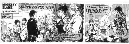 Romero, Enric Badia | Romero, Enric Badia - Original strip - Modesty Blaise | Catawiki