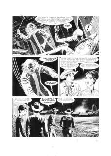 Fabio Civitelli | Tex n. 675 - Fabio Civitelli - Tavola Originale "L’inferno che urla" - Page volante - Exemplaire unique - (2017) | Catawiki