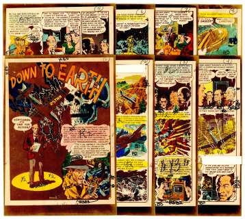 Wood - DOWN TO EARTH, WEIRD SCIENCE #16 (1952) | Russ Cochran