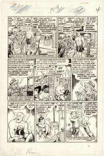 143: Elder Mel Padooka p4 Panic #7 1955 original art | Russ Cochran