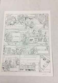 Lamontagne, Jacques | Lamontagne, Jacques - Planche originale - Aspic, détectives de l’étranger T3 - Deux ch’tis Indiens - (2013) | Catawiki