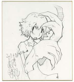 Doman Seiman Hand-drawn Shikishi "splinter splinter" | Mandarake (Big Web)