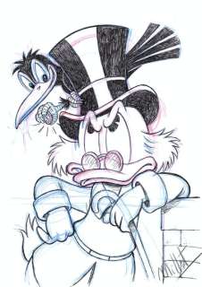 Millet | Millet - Scrooge McDuck and Ratface | Catawiki