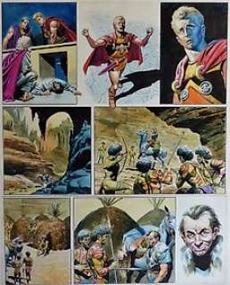 Lawrence, Don - Lawrence, Don - Trigië - Originele pagina in kleur - The Trigan Empire - War with Hericon - (1967)