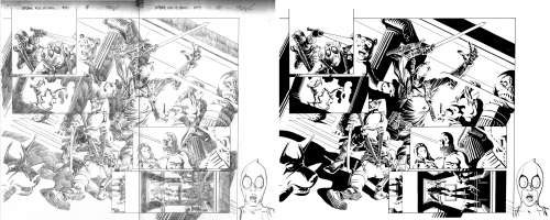Goran Sudzuka Dalibor Talajic - Deadpool Kills the Marvel Universe Again Issue 04 Page 18 & 19