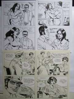 Del Mestre, Danilo Grossi, Stelio Fenzo - fumettis érotique Italiens - 30x planches originales