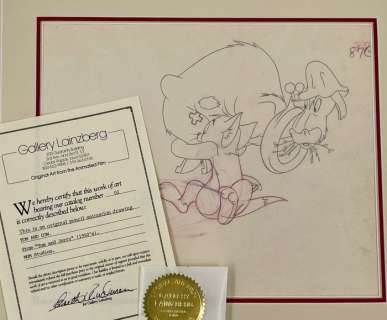 Mgm Studios | Tom and Jerry - Production Cel / Unique - (1950) | Catawiki