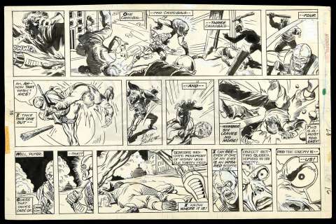 Astonishing Tales #28 p.16 (Deathlok Story) | Propstore