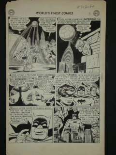 1396: Worlds Finest  #74 Interior Page. Curt Swan. | Weiss Auctions