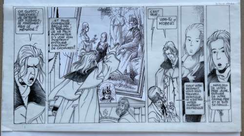 Yslaire | Yslaire - Strip original - Sambre - (années 1990) | Catawiki