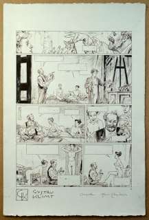 Marc-Renier | Marc-Renier - Planche originale - Klimt - (2017) | Catawiki