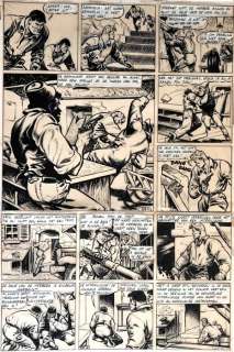 Sirius | Sirius - Originele pagina - L’Épervier bleu 5 - L’Ennemi sous la mer - (1949) | Catawiki