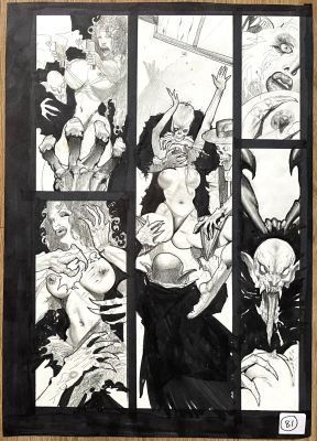 Simon Bisley | Fistful of Blood – Page 81 | Thornbush Art