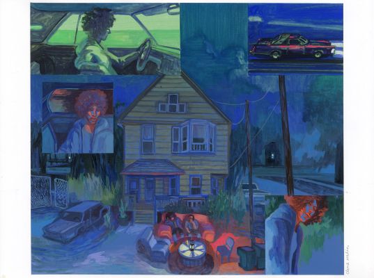 Elene Usdin | Detroit Roma – Planche originale 270 | Galerie Barbier