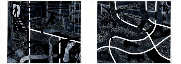 ELENE USDIN - Detroit Roma – Planches originales 70 et 71