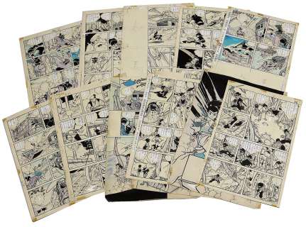 Taku Horie Hand-drawn Manuscript "Tenpyo Tenma" 16 page 1 episodes | Mandarake (Big Web)