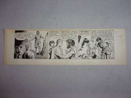 Dan Barry | Flash Gordon - Original Comic Strip by Dan Barry - EO (1955) | Catawiki