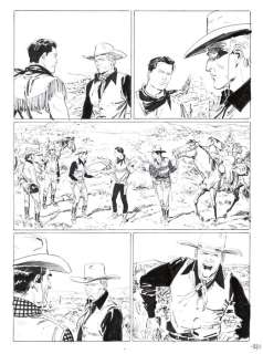 Bruno Brindisi - | Bruno Brindisi - Tavola Originale - Tex Willer n. 7 "Rancho Sangriento" - (2019) | Catawiki