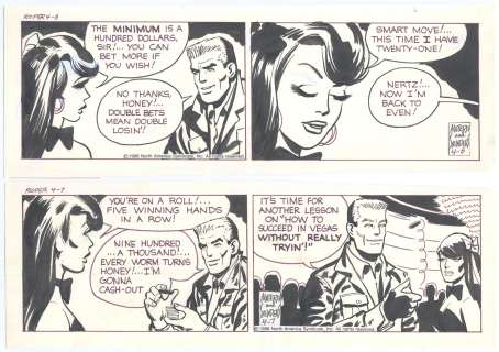 Matera - STEVE ROPER (04/06 & 07/1988) Daily Strips