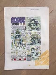 Ortiz, José - Ortiz, José - Original page - Rogue Trooper - (1987)