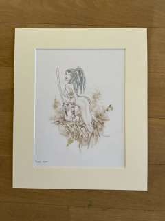 Royo, Luã­s | Luis Royo - Original color drawing - SB-480 - Size: 23 x 27 cm. | Catawiki