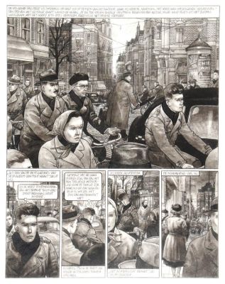 Lot 1398 - [Comics]. Matena, Dick (1943-2026). (De avonden. Vol.1, p.41). | misc / divers