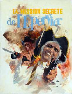 Thos, Yves - Barbe Rouge. La mission secrète de l‘épervier. Gouaches et encre