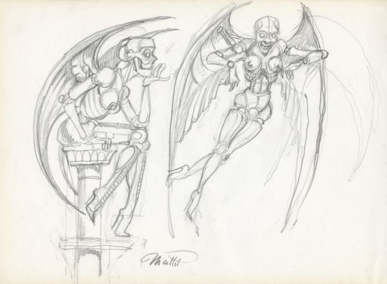 Jean-Michel Nicollet | DESSIN ORIGINAL 020 | Galerie Barbier