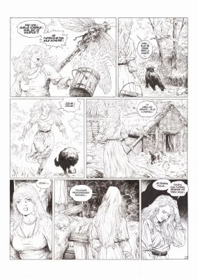 Christophe Bec | Thorgal, 2025 - La déesse d’ambre | Huberty Breyne Gallery