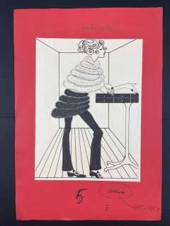 Brunetta Matelli | Brunetta Mateldi - Abito per Veneziani - Page volante | Catawiki