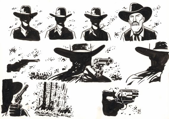 Brüno | Lucky Luke, 2025 - Dakota 1880 | Huberty Breyne Gallery