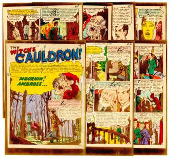 Ingels - MORNIN’ , AMBROSE, TALES FROM THE CRYPT #30, 7 Pg SP Story (1952) | Russ Cochran