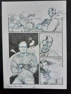 Matteo Cremona - Matteo Cremona tavola originale "David Murphy 911" - (2009)