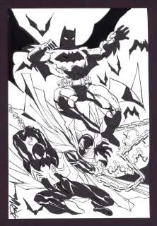 Batman, Spawn, and Spider-Man Sketch by Ron Williams | mycomicshop.com
