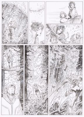 Richard Blake | Lord of the Skies - Page 3, Dargaud, 2026 | Philippe Labaune Gallery
