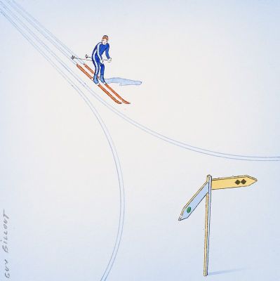 Guy Billout | Choices, 2000 | Philippe Labaune Gallery