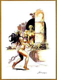 Marquez - CHESSMEN OF MARS, Original Painting, Signed (2008) | Russ Cochran