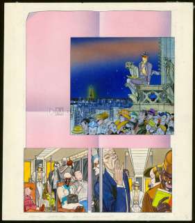 Silvio Cadelo - Planche originale n°1, chapitre II