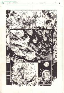 Carl Potts, Larry Stroman | Alien Legion: Uncivil War #1 P.5 - 2015 | Anthony’s Comic Book Art