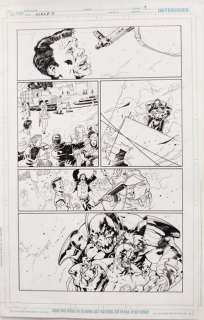 Andrei Bressan - Green Lantern - 13p9 Andrei Bressan original art Birthright