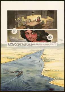 Leonard Chemineau - Planche originale - Le Travailleur de la nuit