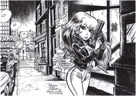 De Lazare, Dragan / Walthéry, François | De Lazare, Dragan / Walthéry, François - Dessin original - Rubine - (2022) | Catawiki