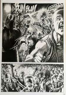 Daniele Bigliardo | Daniele Bigliardo - original page crossover Dylan Dog/Dampyr - (2017) | Catawiki