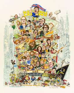 RICK MEYEROWITZ. "Drunk Stoned Brilliant Dead." [FILM / NATIONAL LAMPOON / POSTERS] | Swann Galleries