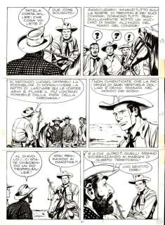 Guglielmo Letteri - | Guglielmo Letteri - 2x Tavola Originale - Tex n. 134 "Condor Pass" - (1971) | Catawiki