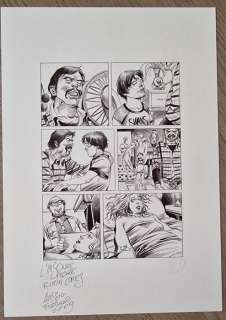 Alessio Fortunato - Alessio Fortunato - Desdy Metius l‘insonne - Tavola originale "Speciale Rimini Comix" - (2009)