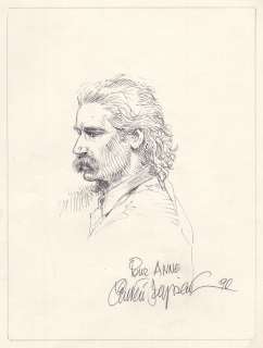 Serpieri | Illustration au stylo bille noir représentant un … | Millon