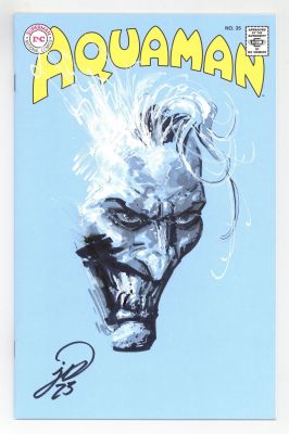 Joker Sketch by Johnny Desjardins on Aquaman Whatnot Special Edition (2024 DC/Whatnot) 35C | mycomicshop.com