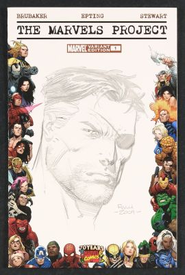 David Finch | Nick Fury Sketch Cover by David Finch on The Marvels Project (2009) #1 | mycomicshop.com