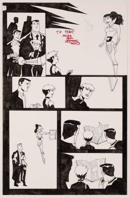 Original Art from Powers #26 (2002) Page 17 Pencils and Inks by Michael Avon Oeming | mycomicshop.com